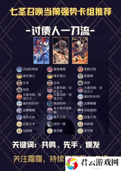原神七圣召唤召唤控制流卡组阵容搭配与深度玩法全面解析