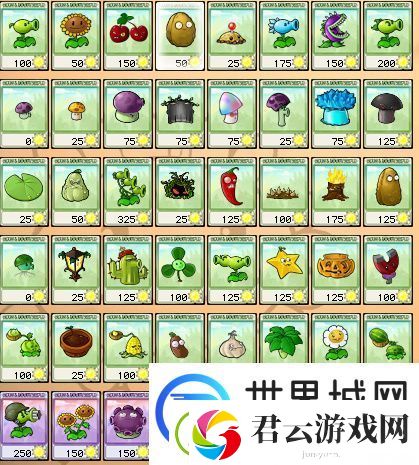 植物大战僵尸植物图鉴大全及名称有哪些-植物大战僵尸植物图鉴大全图片一览