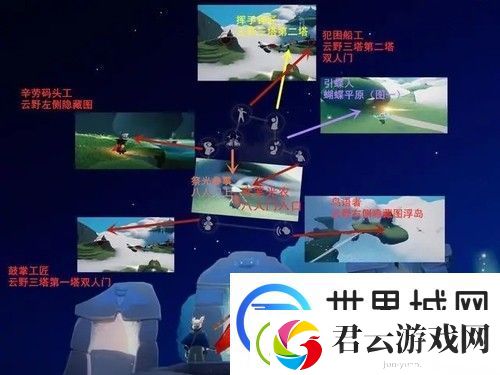 光遇云野8个先祖位置在哪里-光遇云野8个先祖位置图及对应动作一览