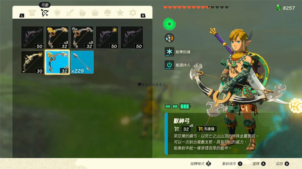 塞尔达传说王国之泪有什么强力武器