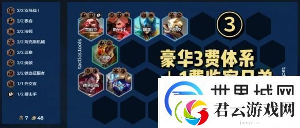金铲铲之战S13羁绊追踪者最简单阵容推荐