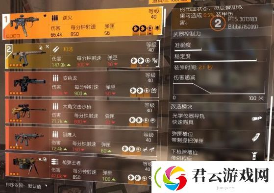 全境封锁2TU11奇特冲锋枪逆火介绍