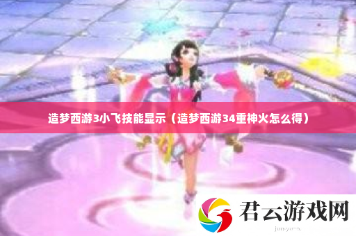 造梦西游3小飞技能显示 不妨换个角度思考诺布攻略