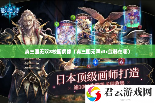 真三国无双8校园偶像 装备幻化风格搭配诺布攻略