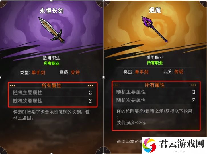 冒险寻宝然后打败魔王装备价值判断介绍