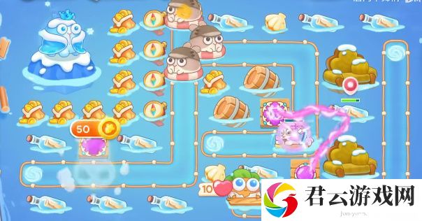 保卫萝卜4暖暖汤泉第15关通关攻略介绍 攻略助你技能突破