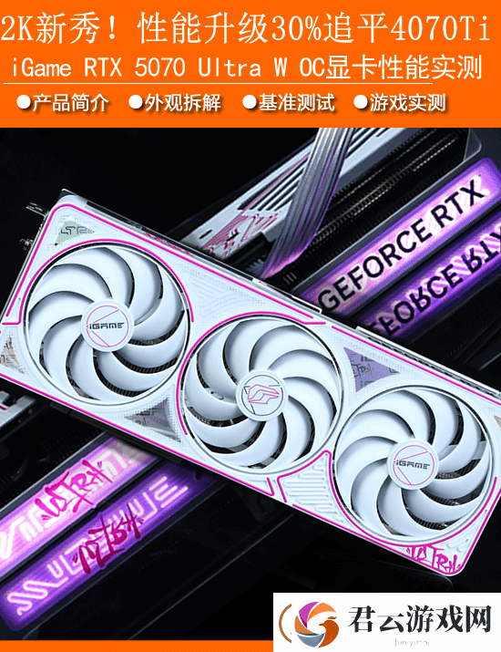 iGame-RTX-5070-Ultra-W-OC显卡评测：基础性能比上代提升30%-专精于2K分辨率