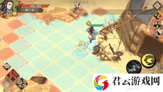 天地劫手游归真4-4通关攻略