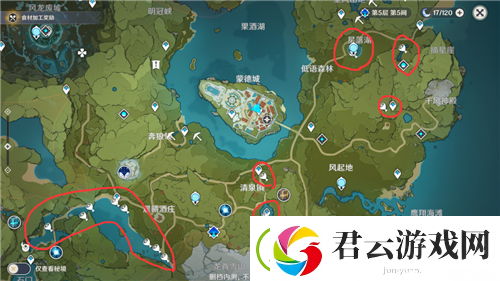 原神鱼肉速刷位置一览-原神攻略
