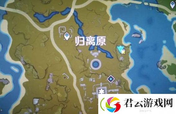 原神四个圆盘在哪里