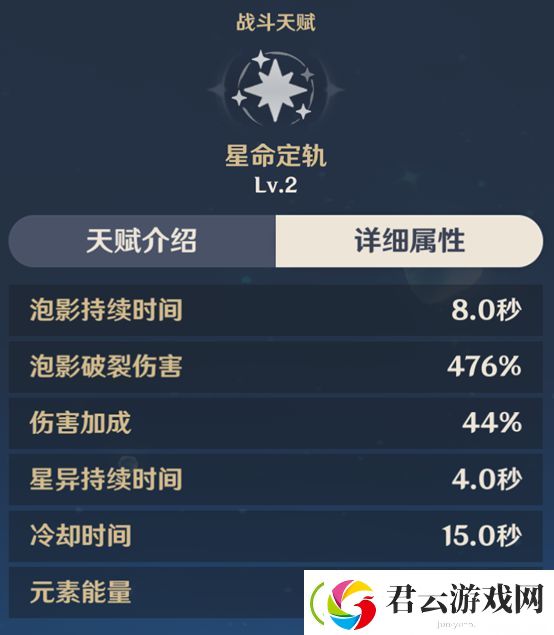 原神莫娜技能天赋介绍