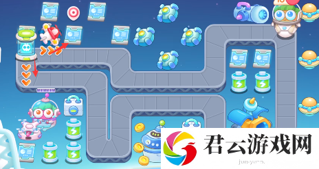 保卫萝卜4太空穿越第50关怎么通关-太空穿越第50关通关攻略