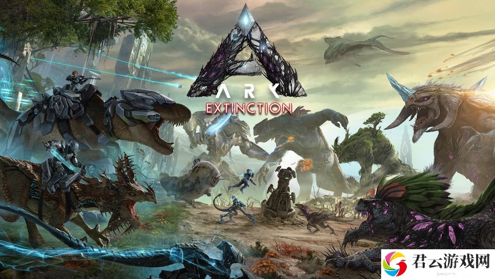 《ARK : Ultimate Mobile Edition》第三张扩充地图「灭绝 Extinction」现已推出